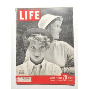 1949 Life Magazine August 29, College Fashions - Great Ads! M428